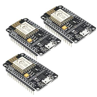 Imagem de KeeYees 3 peças ESP8266 ESP-12E Placa de Desenvolvimento WiFi WLAN Módulo CP2102 para NodeMCU para ESP-12E para Arduino