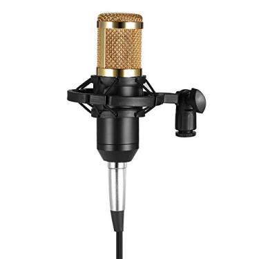 Imagem de Sangmei BM800 Condenser Microphone Studio Sound Recording Broadcasting com Shock Mount 3,5 mm Cabo de Áudio Esponja Microfone CV#