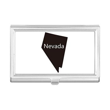 Imagem de Nevada – Porta-cartões com mapa dos Estados Unidos da América