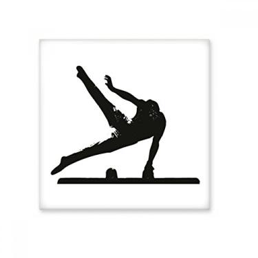 Imagem de Adesivo brilhante de azulejo de cerâmica The Side Horse da Physical Education