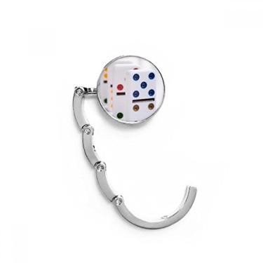 Imagem de Gancho de mesa de jogos Pai Gow Dominoes Dice Gancho decorativo com fecho dobrável