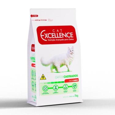 Imagem de Ração Cat Excellence Carne Para Gatos Adultos Castrados 1 Kg - Selecta