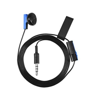 Imagem de Fone de Ouvido para Jogos de 3,5 Mm, Fone de Ouvido Intra-auricular para Controlador Sony 4 PS4, Fone de Ouvido Mono Chat Com Microfone, Fone de Ouvido