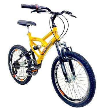 Imagem de Bicicleta Infantil Aro 20 Full Suspensão 7V - Route Bike