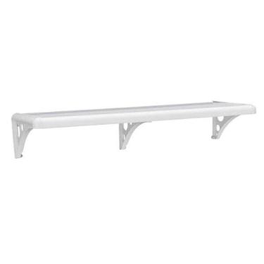 Imagem de Prateleira em Plástico com Suporte 100cmx20cm Astra Branco