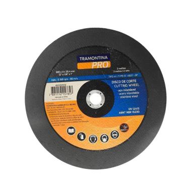 Imagem de Disco De Corte Fino Para Aço Inox 12" - Tramontina