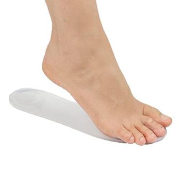 Imagem de Palmilha de Silicone Lisa para Alívio de Dor Plantar - 100% Silicone - PAR - Cód. 308 - Ortho Pauher (43/44)