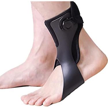 Imagem de Órtese De Suporte Para Pés Caídos AFO, Suporte Para Tornozelo, Suporte Para Pés Caídos Para Caminhar, Marcha Melhorada, Pé Caído, Fascite Plantar E Tendinite De Aquiles,Esquerda,Grande,Striking44