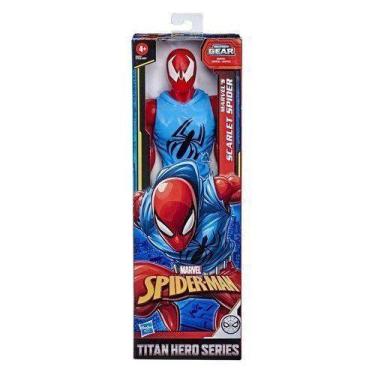 Imagem de Boneco Spider-Man Titan Scarlet Spider E8521 Hasbro - Padrão