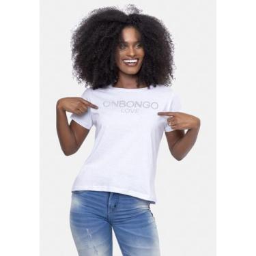 Imagem de Camiseta Onbongo Feminina Call Off White