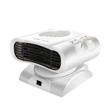 Imagem de CShaking cabeça mini mini ar condicionado aquecedor doméstico (whi