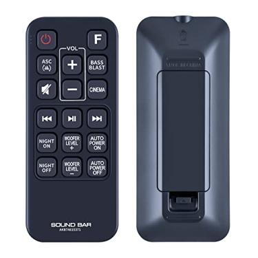 Imagem de AKB74815371 Controle remoto de substituição para barra de som sem fio LG, compatível com sistema de alto-falantes LG Soundbar SK3D SK4D SJ3 SJ4 SL3D SPH4B-W SPJ4B-W