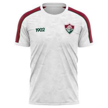 Imagem de Camiseta Braziline Dawn Fluminense Infantil - Branco-Unissex