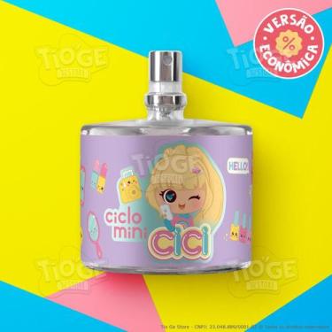 Imagem de Perfume Infantil Cici Bela Ciclo Mini Deo Colônia Versão Econômica 100