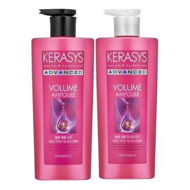 Imagem de Kit Kerasys Advanced Ampoule Volume Shampoo E Tratm. 2x600ml