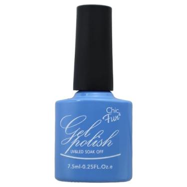 Imagem de Esmalte Em Gel Chic & Fun 7,5ml Led/uv Unhas Manicure Nail C/Registro (038, x 3un)