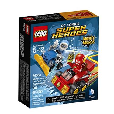 Imagem de LEGO Super Heroes Mighty Micros: The Flash vs Captain Cold 76063 Building Kit (88 Piece)