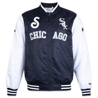 Imagem de Jaqueta Varsity New Era Chicago White Sox Club House-Masculino