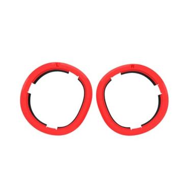 Imagem de VR Magnetic Frame Glasses Lens Insert Compatible for Meta Quest 3 Accessories,Anti-Scratch Glasses Frame Lens Protector for Quest 3 (Red -Black)