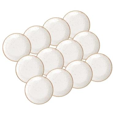 Imagem de Aparelho De Jantar Jogo de Pratos Sobremesa 21 cm Barô by Tramontina Rústico Marrom em Porcelana Decorada 12 Peças