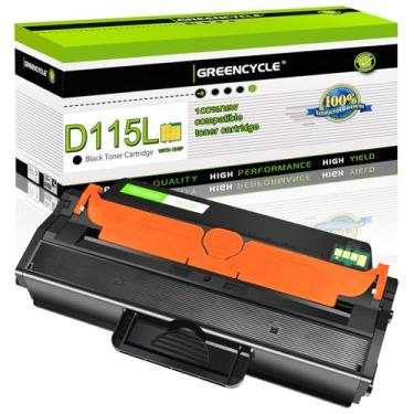 Imagem de greencycle 1 pacote MLT-D115L D115L cartucho de toner preto de substituição compatível com Samsung SL-M2880FW SL-M2830DW SL-M2880XAC SL-M2870FW SL-M2830DW Xpress M2820 M2870 Impressora a laser