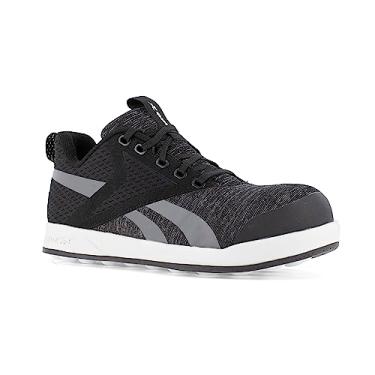 Imagem de Reebok Tênis Oxford feminino Rb236 Ever Road 3.0 DMX Work Construction Preto e Cinza Segurança, Preto/cinza, 9 Wide