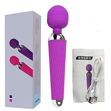 Imagem de Dispositivo de masturbação feminina para sexo feminino, vibrador de massagem vaginal sexual, nível 8, à prova d'água, dispositivo de carregamento USB, brinquedo adulto, vibrador, saltar ovos, roxo