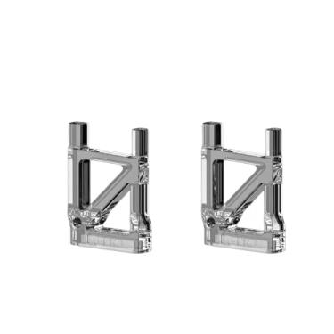 Imagem de Levigo Suporte horizontal para console de jogos compatível com PS5 Slim, acessórios de jogos, suporte horizontal para exibição (estilo quadrado)