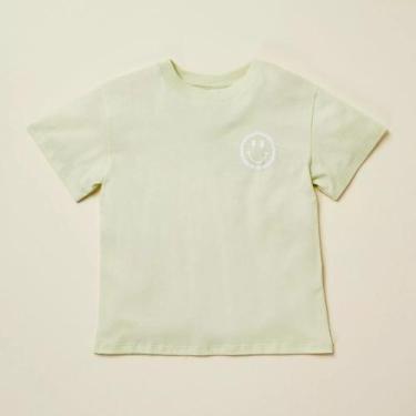 Imagem de Camiseta Infantil Manga Curta (Verde Claro) Amaro