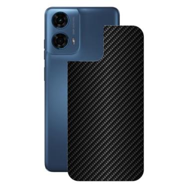 Imagem de Gshield Película Traseira de Fibra de Carbono Preta para Motorola (Moto G24 Power)