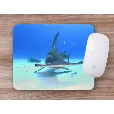 Imagem de Mouse Pad Emborrachado Personalizado Praia Mar Oceano Peixe - Deluzz, 