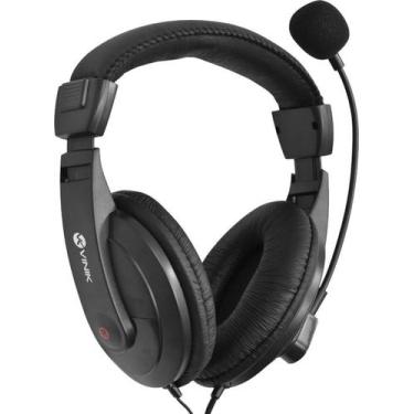 Imagem de Fone Headset Go Play Fm35 Preto Com Microfone - Vink, Preto, Go play f