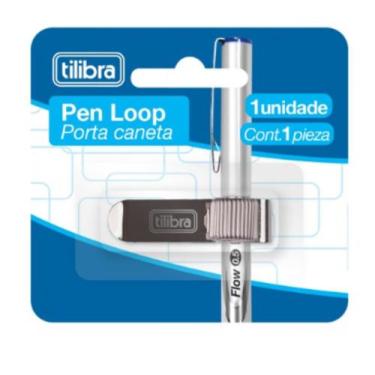 Imagem de Pen Loop Clip Prata - TILIBRA