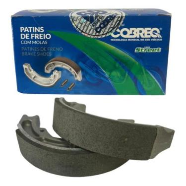 Imagem de Lona De Freio Traseira Burgman 125 Ano: 2009/2010/2011/2012 - Cobreq