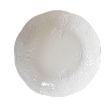 Imagem de Prato Fundo De Porcelana New Bone Butterfly Flower Lyor