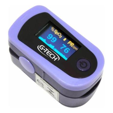 Imagem de Aparelho Medidor de Saturação e Pulso G-Tech Oxímetro Digital De Dedo 