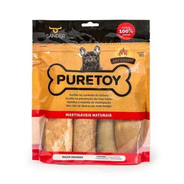 Imagem de Osso Puretoy Kit Defumado para Cães de Porte Grande
