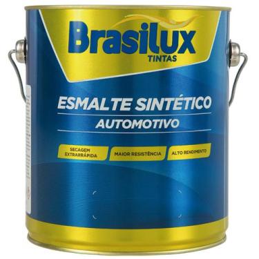 Imagem de Esmalte sintético Automotivo Brasilux 3,6l, Branco Brilhante