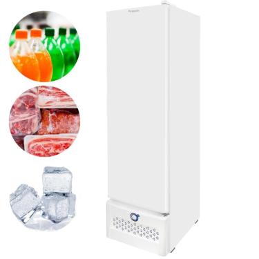 Imagem de Freezer Vertical Conservador Tripla Ação 284 L Branca Porta Cega VCET 284C Fricon