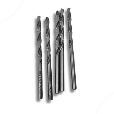 Imagem de Broca Din 338 Aco Rapido Vonder 5/32 (4mm) Kit 5 Unidades