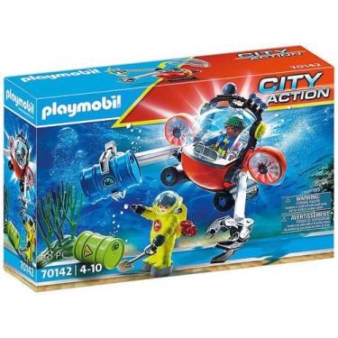 Imagem de Playset City Action Expedição Ambiental com Barco - Mergulho Sunny Bri