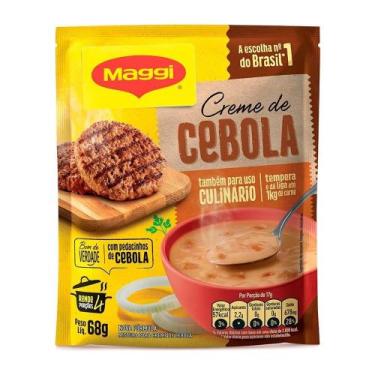 Imagem de Creme De Cebola Maggi Sachê 68g - Embalagem com 12 Unidades