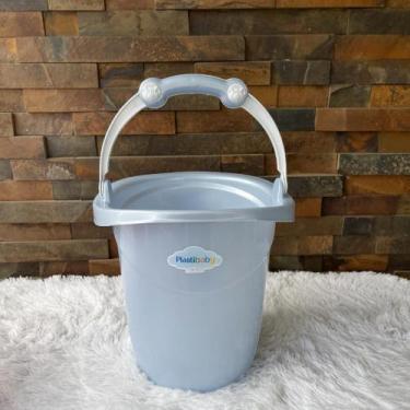 Imagem de Balde 11 Litros infantil de Lavar Roupa ou Ofuro banho Bebe Livre de B