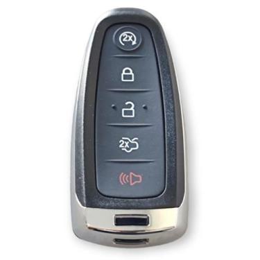 Imagem de Carcaça chave presença ford edge 2013 2014 2015 2016 2017 sem logomarc