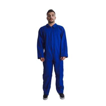 Imagem de Macacão Brim M/l Pesado Profissional Para Trabalho Uniforme - Maicol d