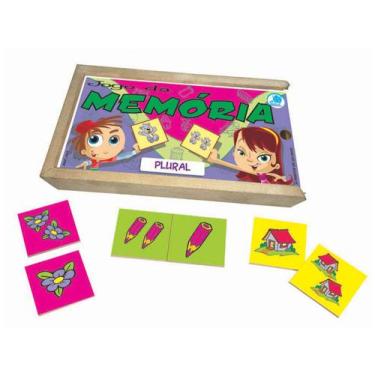 Imagem de Jogo da Memória Infantil Plural - Simque