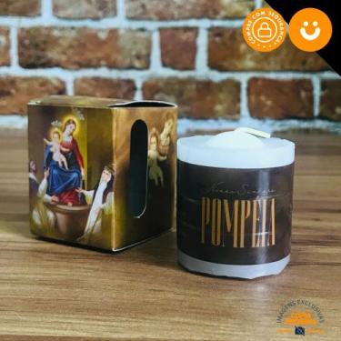 Imagem de Vela Aromática Perfumada 60g Religiosa C/ Imagem Santa Terezinha - Cha