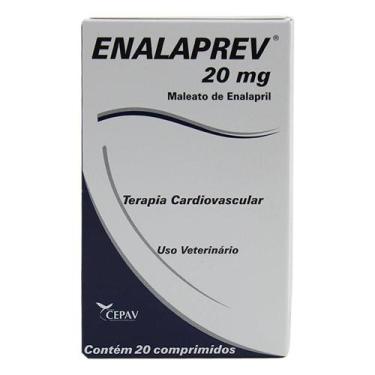 Imagem de Cardiovascular Enalaprev 20 comprimidos - 5 mg - Cepav