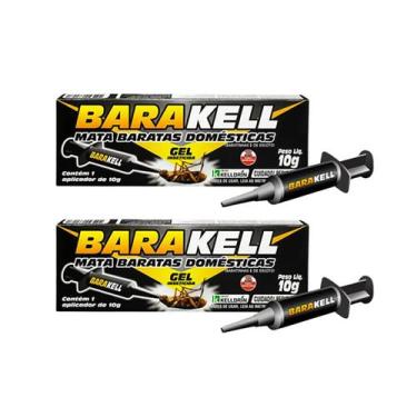 Imagem de Mata Baratas Barakell Gel Baratinha KIT COM 2 UNIDADES Americana Germâ