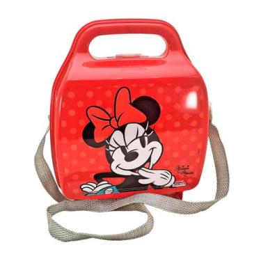 Imagem de Lancheira Escolar Infantil Minnie Vermelha Plasútil